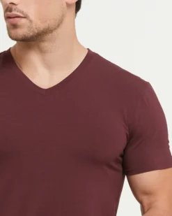 T-Shirt scollo V no stress cotone modal