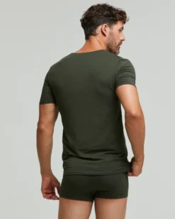 T-Shirt scollo V no stress cotone modal
