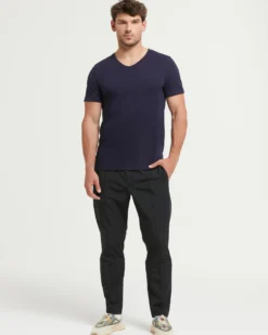 T-Shirt scollo V seamless