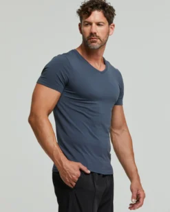 T-Shirt scollo V seamless