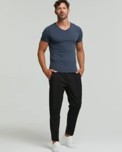 T-Shirt scollo V seamless