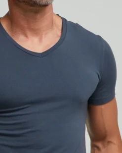 T-Shirt scollo V seamless