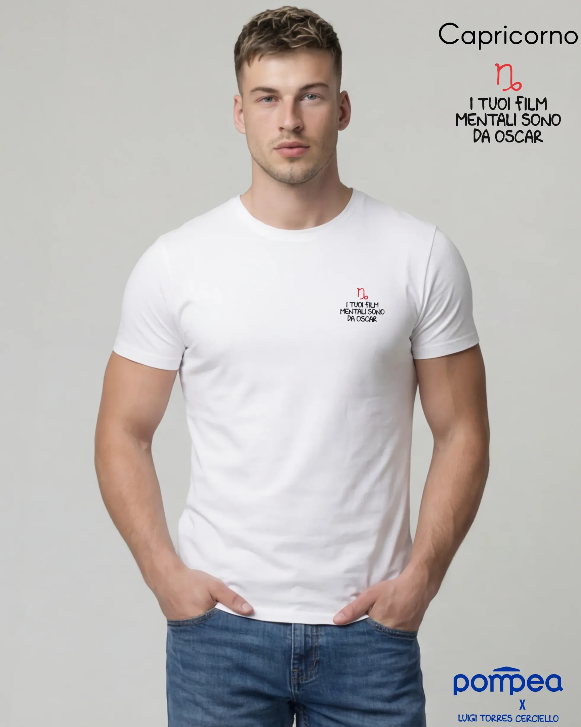 T-shirt uomo "Capricorno" by Luigi Torres Cerciello