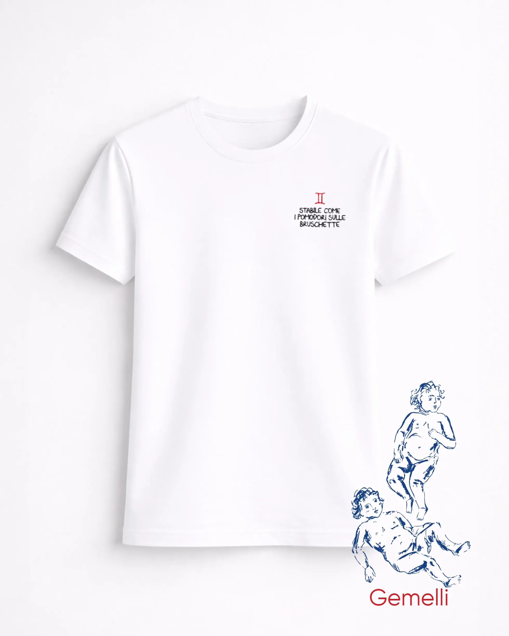 T-shirt uomo "Gemelli" by Luigi Torres Cerciello