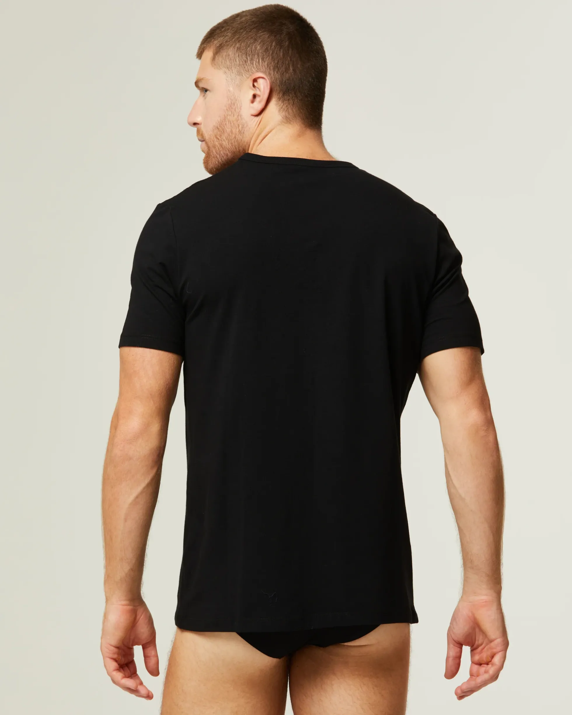 T-shirt uomo manica corta caldo cotone