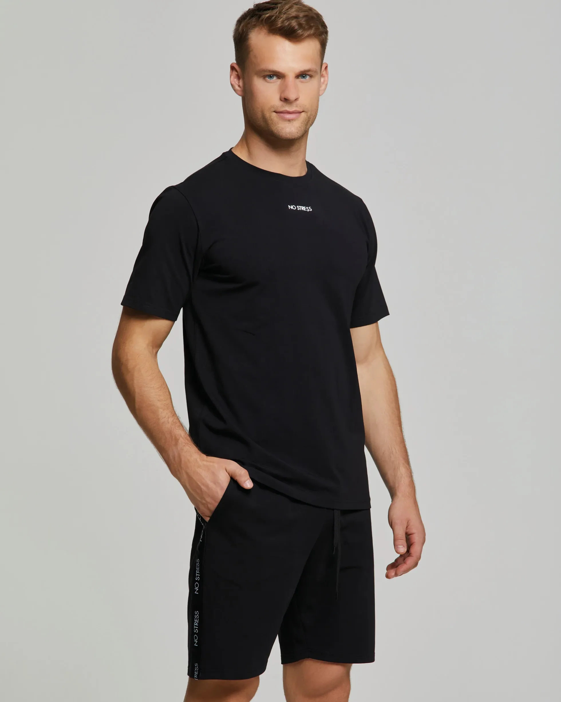 T-shirt uomo no stress cotone