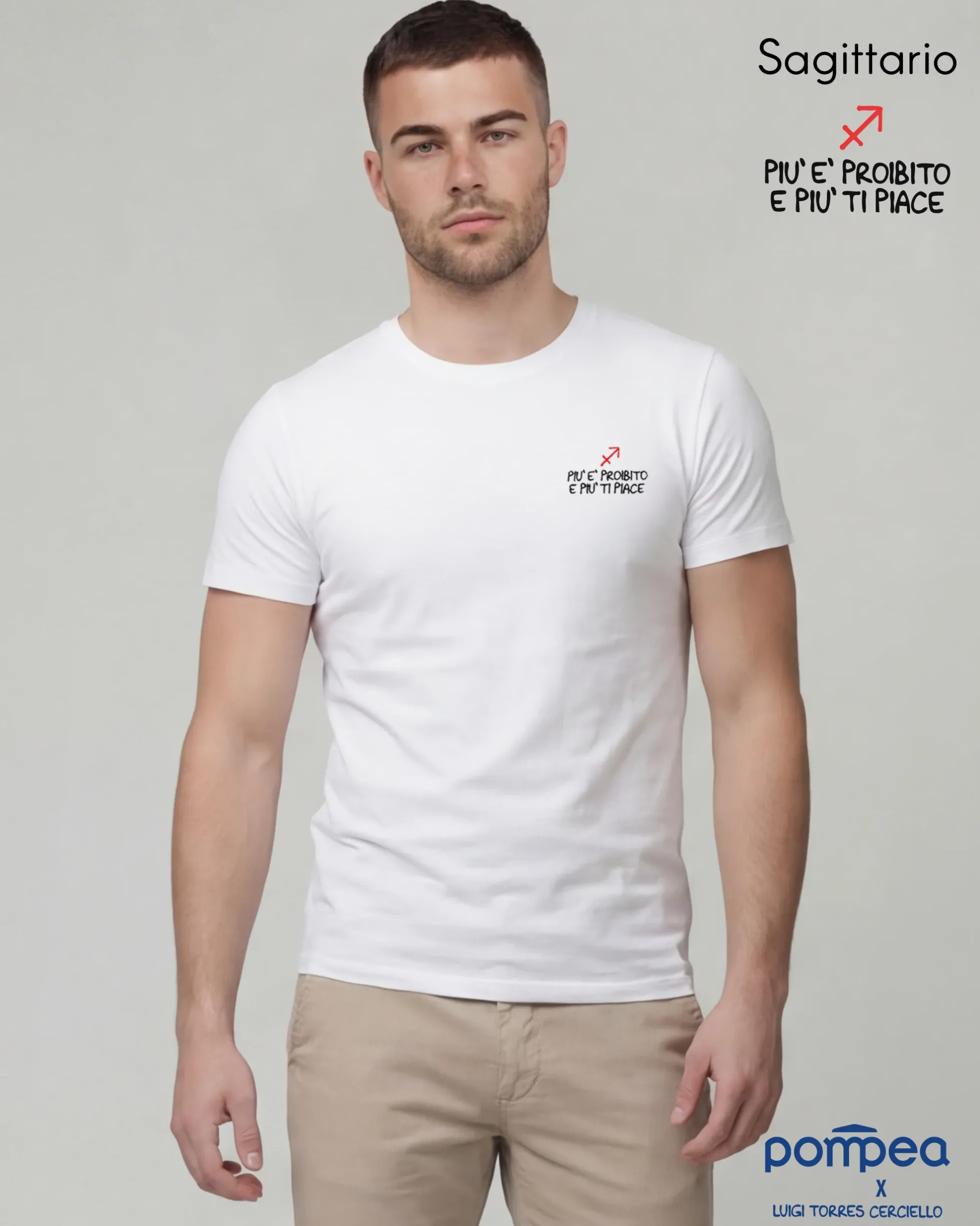 T-shirt uomo "Sagittario" by Luigi Torres Cerciello